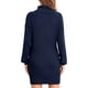 thumbnail image 2 of Vestido suéter de cuello alto, vestido suéter de cuello alto para mujer, vestido suéter, vestido suéter de color puro, diseño de última generación, 2 of 6