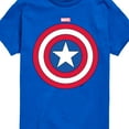 thumbnail image 3 of Marvel Captain America - Logo Shield - Toddler and Youth Short Sleeve Graphic T-shirt, 3 of 5