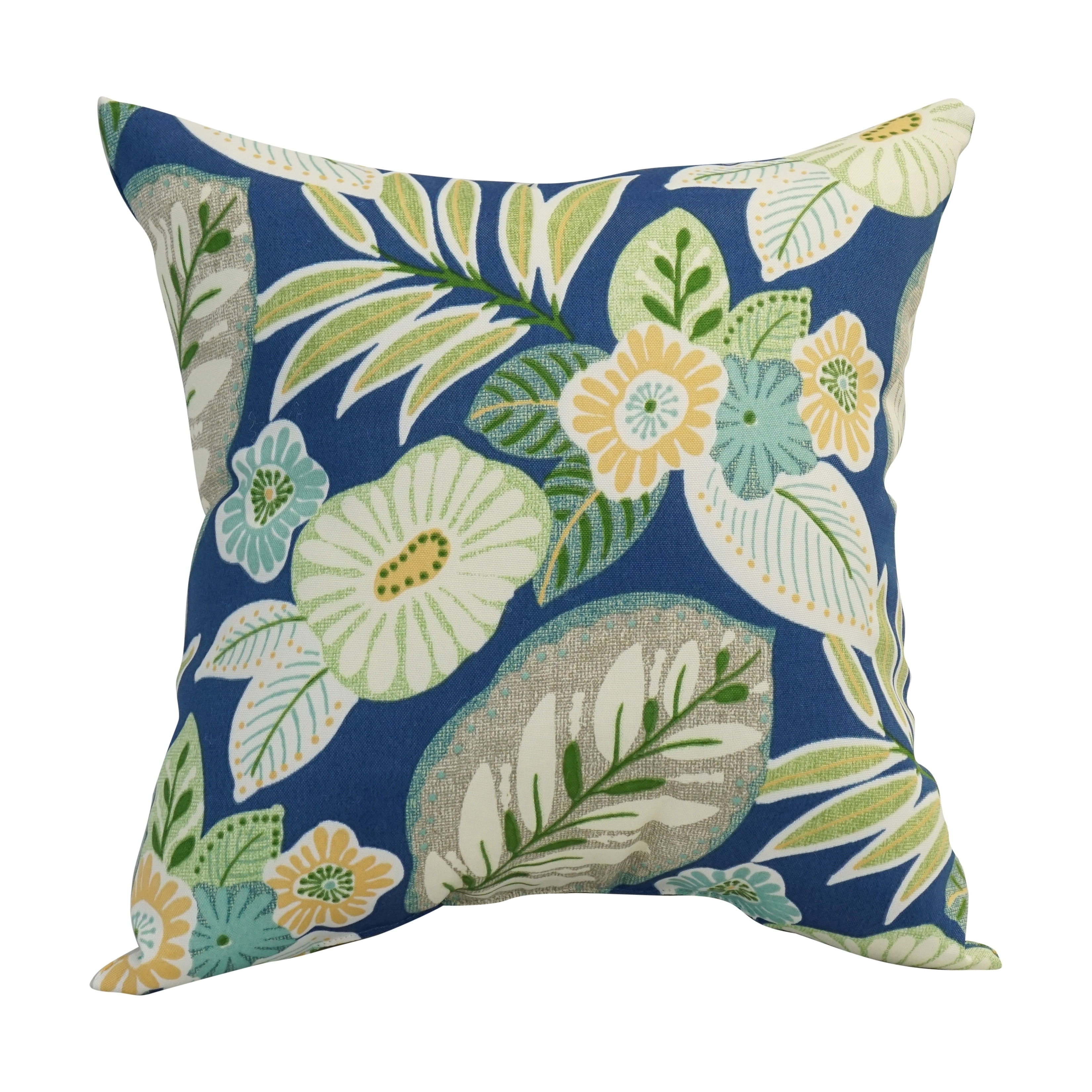 Blazing Needles 9910-S2-OD-168 17 in. Square Polyester Outdoor Throw Pillows, Marlow Spice - Set of 2