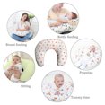 thumbnail image 5 of Funda de almohada de lactancia - tejido orgánico | SHOPBOP hojitas verdes y punto de salvia mientras | tejidos de algodon organico, 5 of 5
