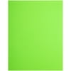 UCreate 22" x 28" Neon Green Poster Board Paper