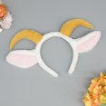 thumbnail image 4 of Diadema con orejas y cuernos de animales Diadema para disfraces de animales para fiestas temáticas de carnaval, lindas diademas para escenarios Diademas para niños, 4 of 6