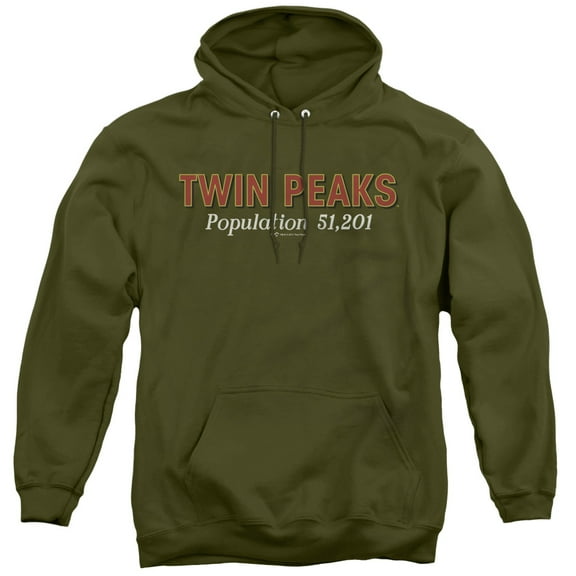 Twin Peaks - Population - Pull-Over Hoodie - Large