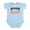 Sky Blue, variant on CafePress - Made In Fort Rucker, Alabama Body Suit - Baby Light Bodysuit, Size Newborn - 24 Months