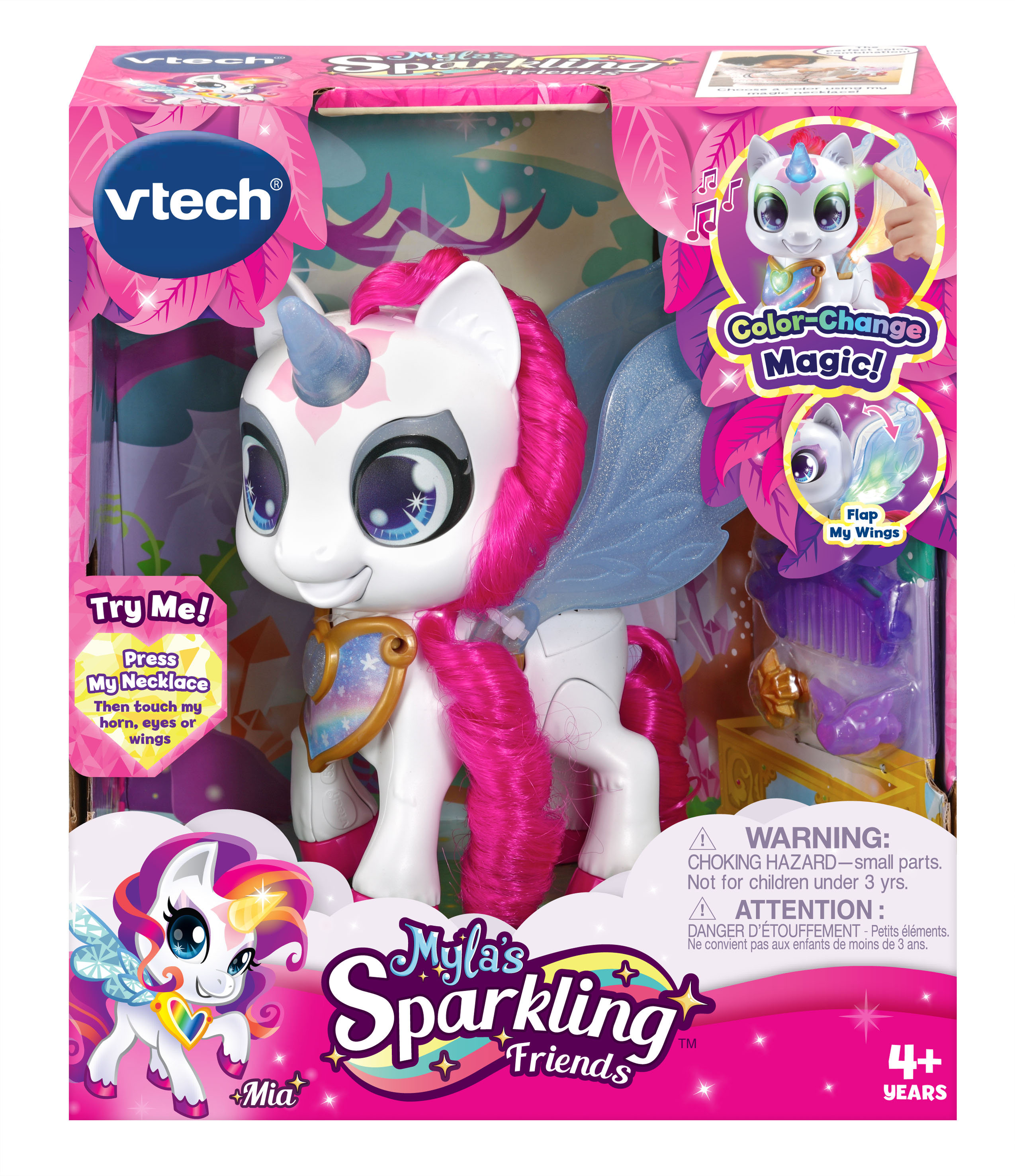 VTech Myla’s Sparkling Friends Mia the Unicorn Kids Toy - image 2 of 12