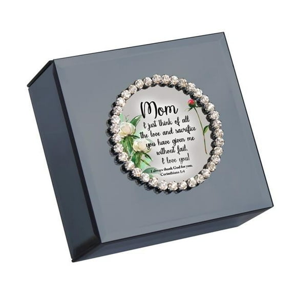 Cottage Garden SMB30SGY Mom, Think of All The Love 1 Corinthians 1-4 Music Box