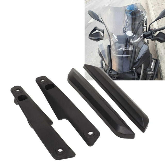 Motorcycle Windscreen Trim Strip, Durable Impact Resistance Windshield Bracket Strip Kit For R1200GS 2013 To 2018