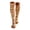 Gold, variant on Womens Flat Gladiator Sandals Knee High Boots Strappy Zipper Summer Cut out Thong Outdoor Breathable Travel Walkiing Flip Flops Black Size 9