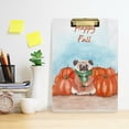thumbnail image 6 of FMSHPON Pug Pumpkins Clipboard Hardboard Wood Nursing Clip Board and Pull for Standard A4 Letter 13x9 inches, 6 of 8