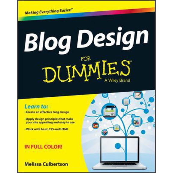 Pre-Owned Blog Design For Dummies (Paperback) 1118554809 9781118554807