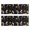Black Halloween Dancing, variant on Kitchen Rugs Sets Of 2,Black Halloween Dancing Skeletons Anti Fatigue Kitchen Mat Rugs Non Slip Washable,Decorative Kitchen Floor Mats for Kitchen,Sink,Laundry,17"X47"