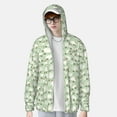 thumbnail image 2 of Balery Cute Frog Sudadera ligera de manga larga con capucha y protección solar UPF 50+ para hombre y mujer, ideal para pesca y running-X-Large, 2 of 7