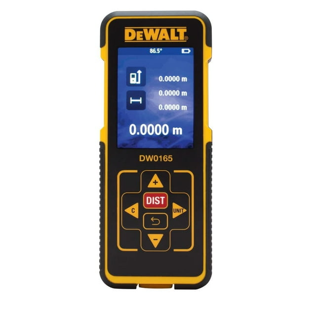 Medidor de distancia láser DEWALT DW0165N 50 m con pilas AAA