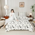 thumbnail image 4 of Homewish Western Cowgirl Boots 3-Piece Full Size Comforter Sets,Animal Horseshoe Bedding Comforter Set,Exotic Style Lightweight Bedding Sets,Ultra Soft Home Decor, 4 of 8