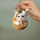 thumbnail image 5 of 2024 Christmas Advent Calendar Cartoon Cat Charm Countdown Calendar Xmas Tree Hanging Ornaments For Door Wall Windows, 5 of 5