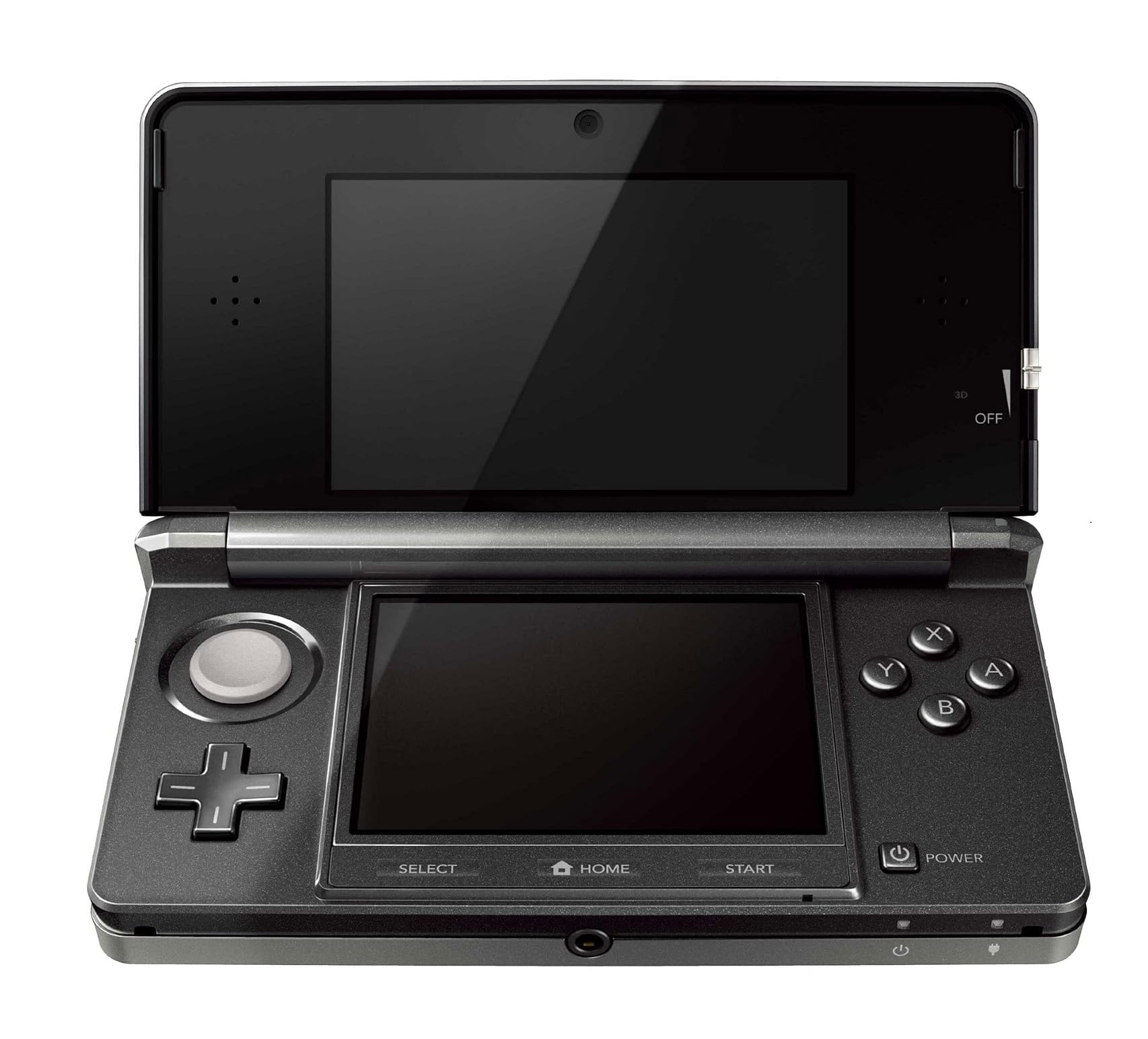 Restored Nintendo 3DS Handheld Video Game Console with Carrying Case - Cosmo Black (Refurbished)