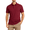 Burgundy, variant on Access Men's Short Sleeve Classic Uniform Pique Polo Shirt (Royal, Medium) AP21