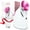 Pink, variant on EZBASICS Facial Steamer, Nano Ionic Warm Mist Face Humidifier with Aromatherapy Design (Pink)