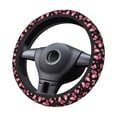 thumbnail image 4 of Gaeub Girl Butterfly Breathable Stretch Elastic Steering Wheel Cover, Cool in Summer and Warm in Winter, Universal 15 inch, 4 of 8