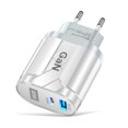 thumbnail image 2 of Cargador 65W GaN 2 puertos Quick Charge 3.0 para iPhone 13 Pro Xiaomi Phone Laptop, 2 of 5