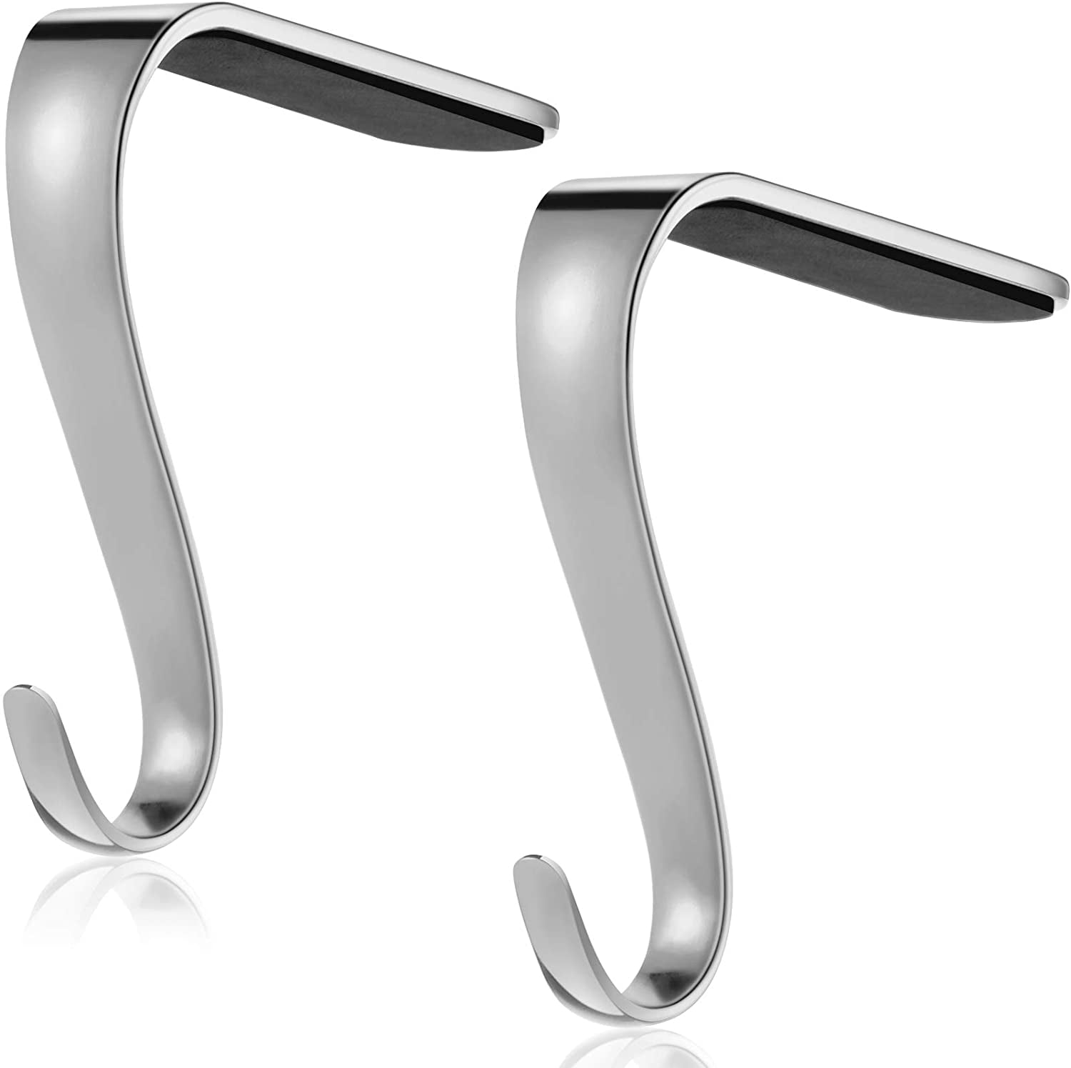 Christmas Stocking Holders Metal Mantel Stockings Hangers Shelf