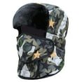 thumbnail image 3 of Thunderproof Hat, Windproof Face Cover, Thickened Ear Guard, Adjustable Fit, for Outdoor Sports, Travel Protection, Breathable Fabric, Water-resistant Shell, Winter Snow, Cycling Skiing,, 3 of 9