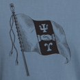 thumbnail image 3 of CafePress - Psi Upsilon Flag T Shirt - Mens Comfort Colors Shirt, 3 of 5