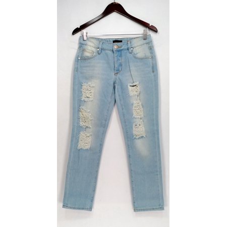 Fire Los Angeles Jeans Sz 25 Slim Leg w/ Pockets & Ribbed Detail