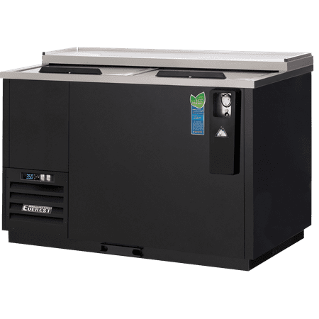 Everest Refrigeration EBC50 Bottle Cooler 2 Lids, 115v, NSF - 15 cu. ft.