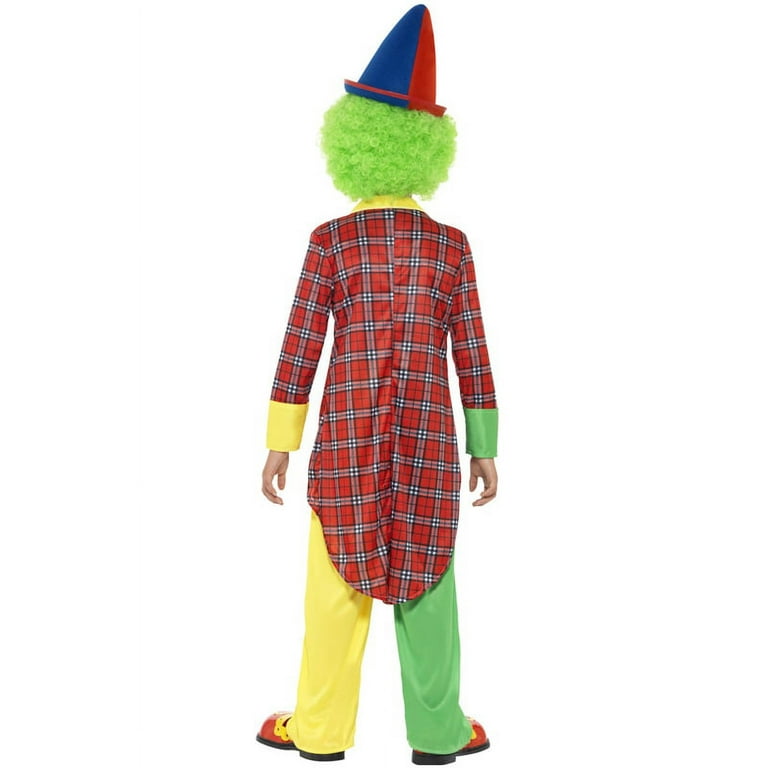 Clown Costume Kids Red Green Clown Costume Kids Red Green