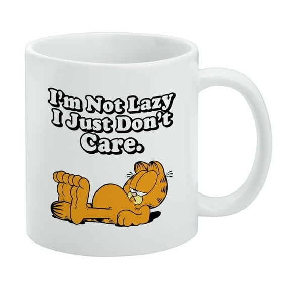 Garfield I'm Not Lazy White Mug