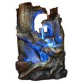 thumbnail image 1 of Fontaine de Troncs d'Arbres avec Lumière Dirigée, 1 of 5