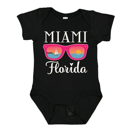 

Inktastic Miami Florida Vacation Beach Trip Gift Baby Girl Bodysuit