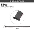 thumbnail image 2 of Uxcell 5 Pcs Flat Ribbon Cable, 1.27mm Pitch 21mm Width 30cm Long 34 Pin FC to FC Flat Ribbon Connector for PC, LED Displays, 2 of 5