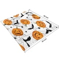 thumbnail image 4 of Halloween Pumpkin Bat Pattern Blanket,Comfortable Soft Flannel Throw Blanket,All Season,Warm Lightweight Blankets for Sofa Bed Couch Living Room Chair,50"x60", 4 of 4