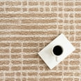 thumbnail image 2 of Rugs USA Gio Crosshatch Wool Area Rug, 7' 6" x 9' 6", Gio Beige, 2 of 8