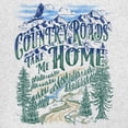 thumbnail image 3 of Country Roads Take Me Home T-shirt Rustic Mountains Road Trip Music Men's Tee, 3 of 7