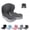 Gray Black, variant on Car Seat Cushion for Tailbone Pain Relief, Seat Cushion with Lumbar Support Non Slip Memory Foam, Seat Cushions for Office Car Long Sitting