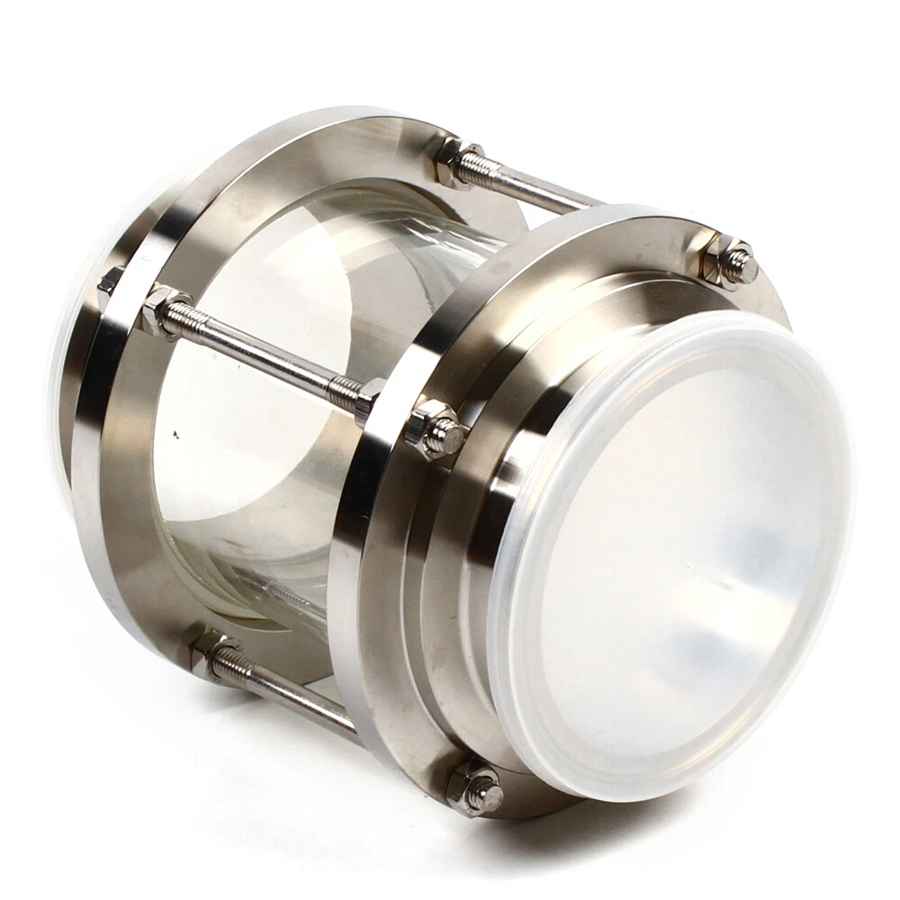 Sight Glass, Straight Sight Glass, Stainless Steel Quick-Mount Sight Glass