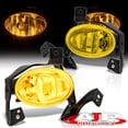 thumbnail image 3 of AJP Distributors Pair Front Bumper JDM Yellow Lens Driving Fog Lights Lamps Assembly Left Right Set Chrome Housing +Wiring Harness Relay Switch Kit Compatible/Replacement For Honda CRV 2010 2011 10 11, 3 of 11