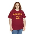 thumbnail image 5 of Women Indiana Caitlin Clark 22 for Basketball fan gifts Unisex Cotton Tee, 5 of 10