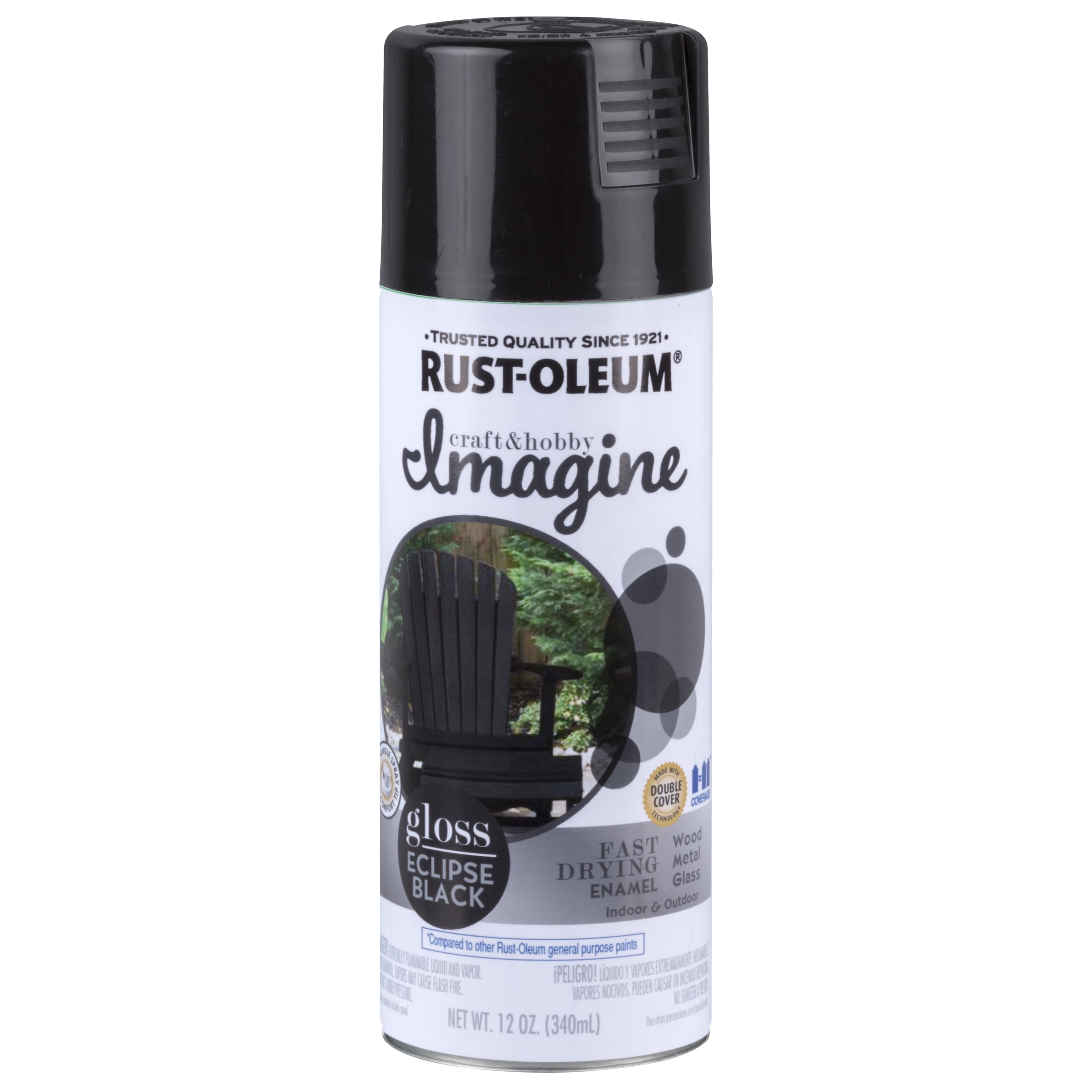 Eclipse Black, Rust-Oleum Craft & Hobby Gloss Imagine Enamel