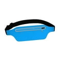 thumbnail image 2 of Bolsa para correr con cinturón de entrenamiento físico, cartera, bolso moderno, riñonera para desplazamientos, senderismo, viajes, deportes de azul, 2 of 8