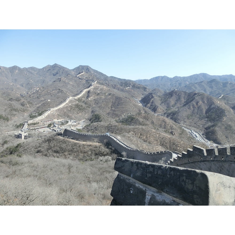 China Great Wall Great Wall Of China Border Asia20 Inch By 30 Inch