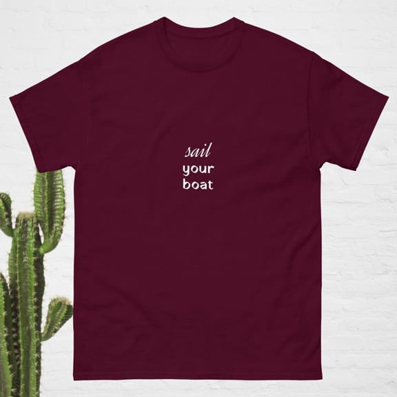 sail your boat (Maroon, S)