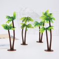 thumbnail image 4 of Plastic Artificial Plant Mini Coconut Tree Wedding Party Cake Decorating Tool, 4 of 7