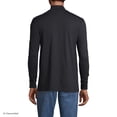 thumbnail image 2 of Lands' End Men's Super-T Cotton-Blend Mock Turtleneck Shirt, 2 of 4