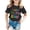 Black, variant on Graphic T Shirts for Little Girl Printed Round Neck Short Sleeved Plus Size Kids Clothing,Black,Size 3-4 Years