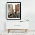 thumbnail image 3 of Larned Street, Detroit 02 - Detroit Michigan Photography Cityscape Architecture Skyline Street Photography Modern Art Travel Poster Black Framed Wall Art Print 11 x 14 inches, 3 of 4