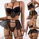 thumbnail image 2 of Gibobby Lencería sexy para mujer Lencería sexy babydoll para mujer, camisón halter, babydoll para mujer, lencería sexy para sexo(Negro, M), 2 of 5